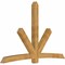 Ekena Millwork Alberta Rough Sawn Timber Gable Bracket, Western Red Cedar, 108"W x 72"H x 6"D x 6"F, 16/12 Pitch GBW108X72X0606ALB00RWR - alternate 2